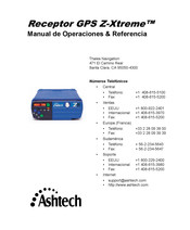 ashtech Z-Xtreme Manual De Operaciones