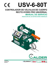 Alder USV-6-80T Manual De Servicio