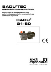 Speck BADU TEC 21-80/34 SG Instrucciones De Montaje