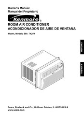 Kenmore 580. 74259 Manual Del Propietário