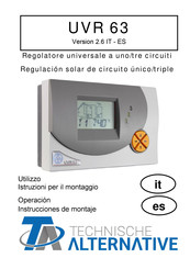 Technische Alternative UVR 61-3 Instrucciones De Montaje