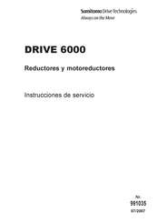 Sumitomo DRIVE 6000 Instrucciones De Servicio