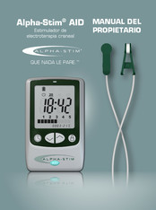 ALPHA-STIM AID Manual Del Propietário