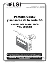 LSI GS550 Manual Del Instalador Y El Usuario