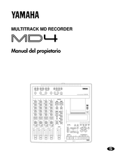 Yamaha MD4 Manual Del Propietário