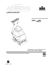 Windsor Admiral ADM8 Instrucciones De Funcionamiento