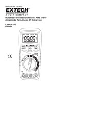 flir Extech 470 Manual Del Usuario