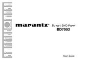 Marantz BD7003 Manual Del Usuario