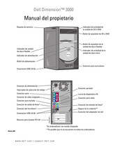 Dell Dimension 3000 Manual Del Propietário