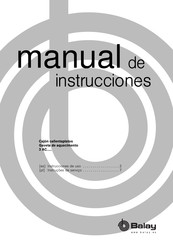 BALAY 3 AC Serie Manual De Instrucciones