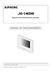 Aiphone JO-1MDW Manual De Funcionamiento