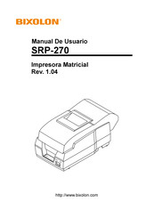 Bixolon SRP-270 Manual De Usuario