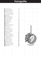 Hansgrohe Raindance Rainfall 15947180 Instrucciones De Montaje