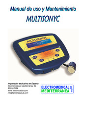 ML elettromedicali Multisonyc Manual De Uso Y Mantenimiento