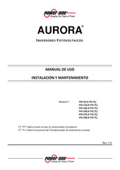 Power One AURORA PVI-220.0-TL Manual De Uso