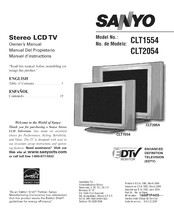 Sanyo CLT1554 Manual Del Propietário