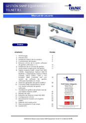 TELNET SAE-2002-CWDM Manual De Usuario