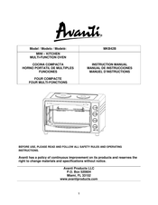 Avanti MKB42B Manual De Instrucciones