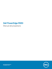 Dell PowerEdge R930 Manual Del Propietário