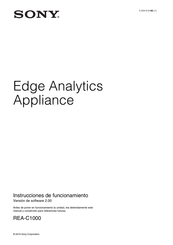 Sony REA-C1000 Instrucciones De Funcionamiento