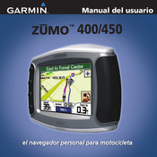 Garmin zumo 400 Manual Del Usuario