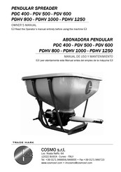 Cosmo PDV 600 Manual De Uso