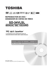 Toshiba SD-34VLSL Manual Del Usuario