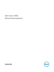 Dell Vostro 3650 Manual Del Propietário