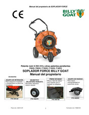 Billy Goat F902H Manual Del Propietário