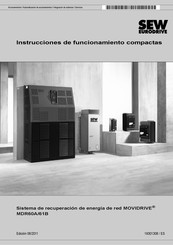 Sew Eurodrive MOVIDRIVE MDR60A Serie Instrucciones De Funcionamiento Compactas