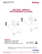 Ransburg VECTOR 79503 R90 Classic Manual De Servicio