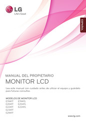 LG E2041S Manual Del Propietário