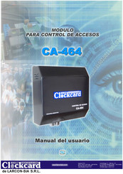 LARCON-SIA Clockcard CA-464 Manual De Uso