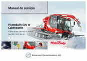 Kässbohrer PistenBully 600 W Manual De Servicio