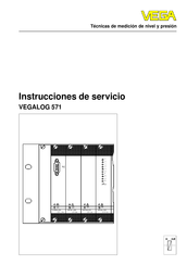 Vega VEGALOG 571 Instrucciones De Servicio