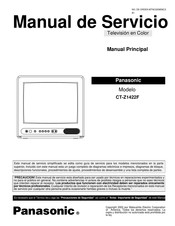 Panasonic CT-Z1422F Manual De Servicio