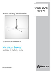 Munters Breeze Manual De Uso Y Mantenimiento