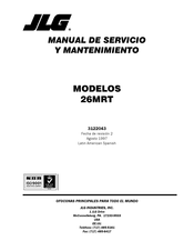 JLG 26MRT Manual De Servicio