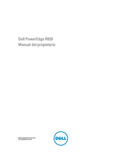 Dell PowerEdge R820 Manual Del Propietário