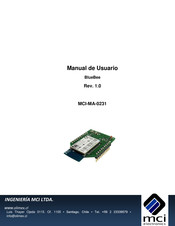 MCI electronics BlueBee MCI-MA-0231 Manual De Usuario