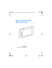 Nokia 770 Manual Del Usuario