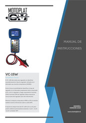 Motoplat VC-15W Manual De Instrucciones