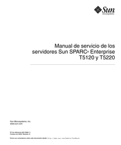 Sun SPARC Enterprise T5120 Manual De Servicio