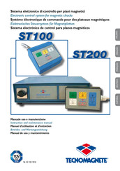 TECNOMAGNETE ST100 Manual De Uso Y Mantenimiento