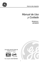 GE GE5600H Manual De Uso Y Cuidado