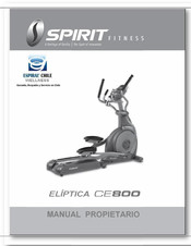 Spirit Fitness CE800 Manual De Propietario