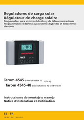 Steca Tarom 4545-48 Instrucciones De Montaje Y Manejo