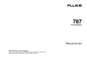 Fluke ProcessMeter 787 Manual De Uso