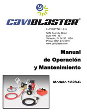 Caviblaster 1228-G Manual De Operación Y Mantenimiento