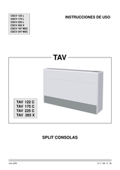 Technibel TAV 175 C Instrucciones De Uso